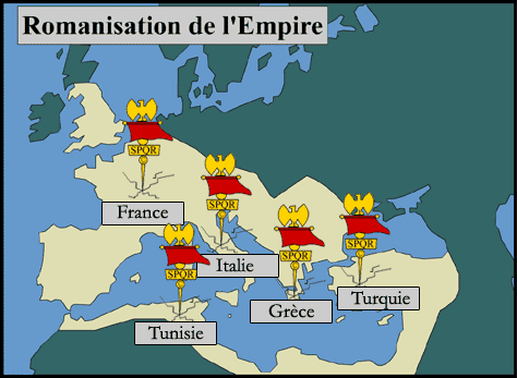 Romanisation de l'Empire